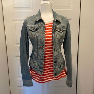 Hollister Light-Wash Denim Jacket (with Stretch)